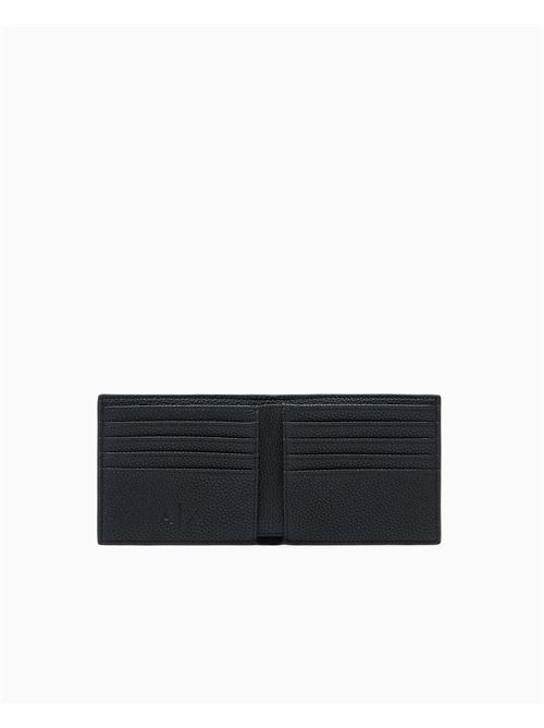 Portafoglio bifold con finitura testurizzata e scomparti ARMANI EXCHANGE | XM000168AF26663/UC001